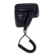 Specule Wall Mounted Hair Dryer Black Powerful Bathroom Dryer